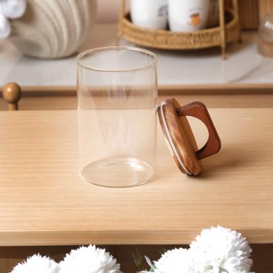 Akasya Kapaklı Cam Kavanoz 