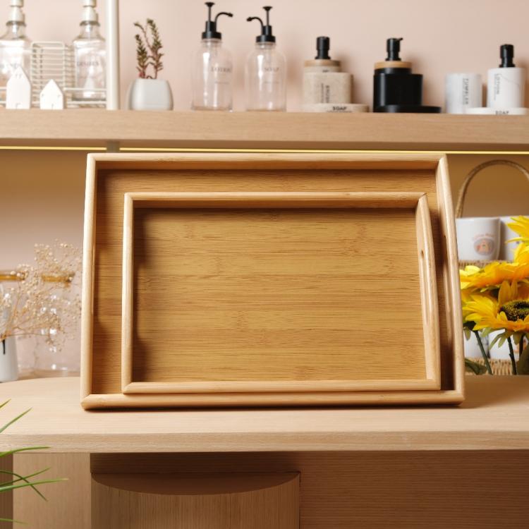 Bambu Dikdörtgen Tepsi/Sunumluk Küçük