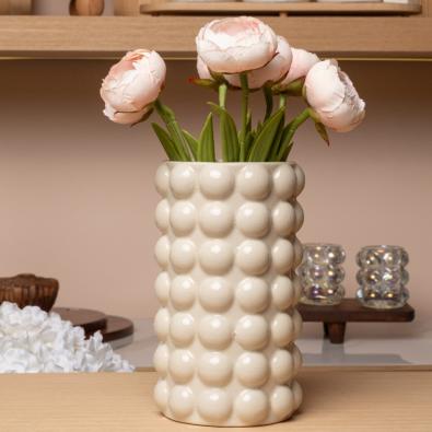 Seramik Bubble Vazo/Kaşıklık